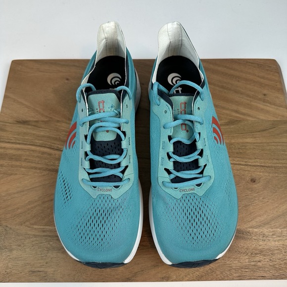 New Mens Topo Cyclone Teal Athletic Trail Running Shoes Sneakers Size 10 M - Picture 4 of 8